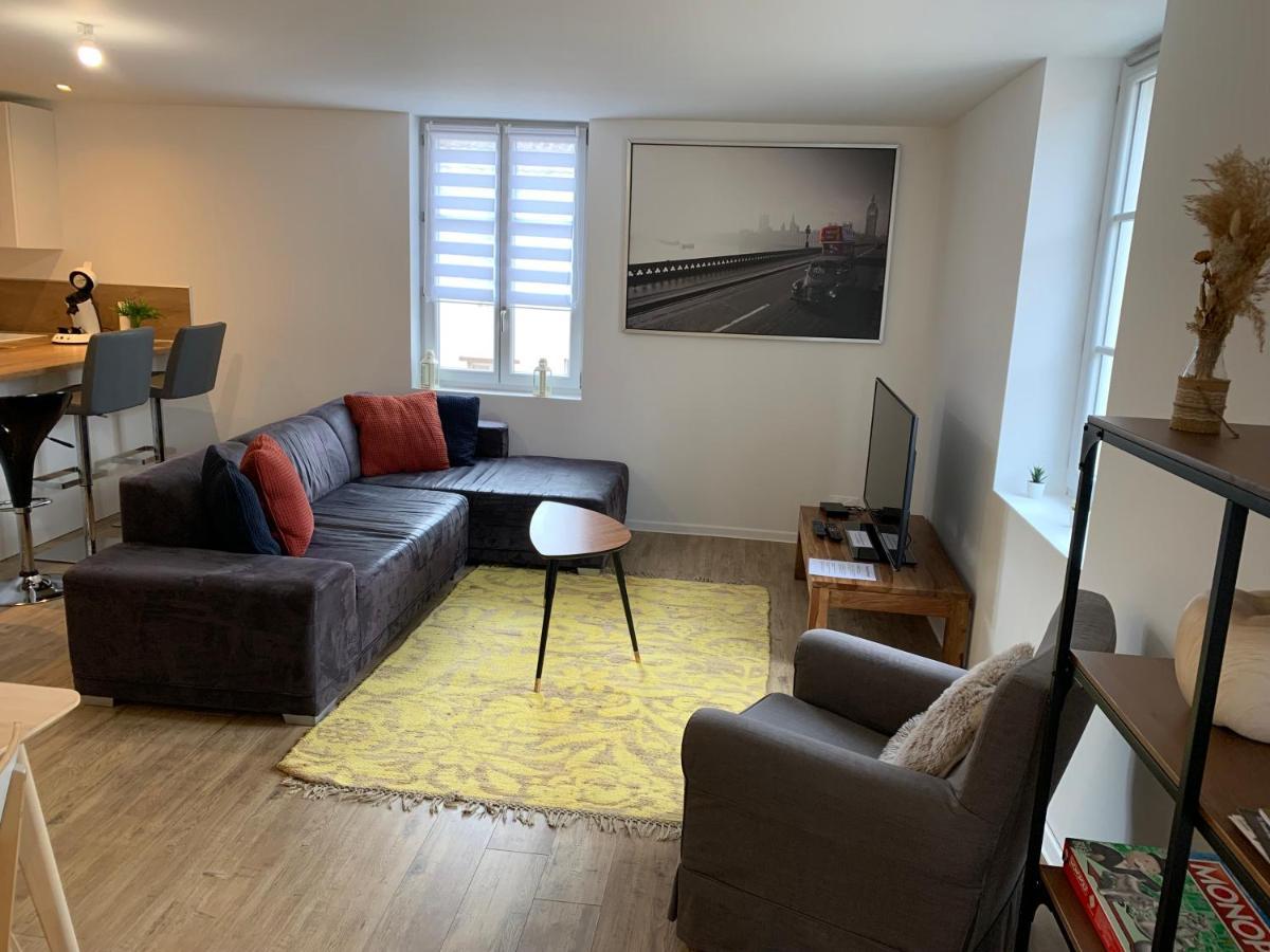 Bel Appartement au cœur du village Saint-Aubin  Extérieur photo
