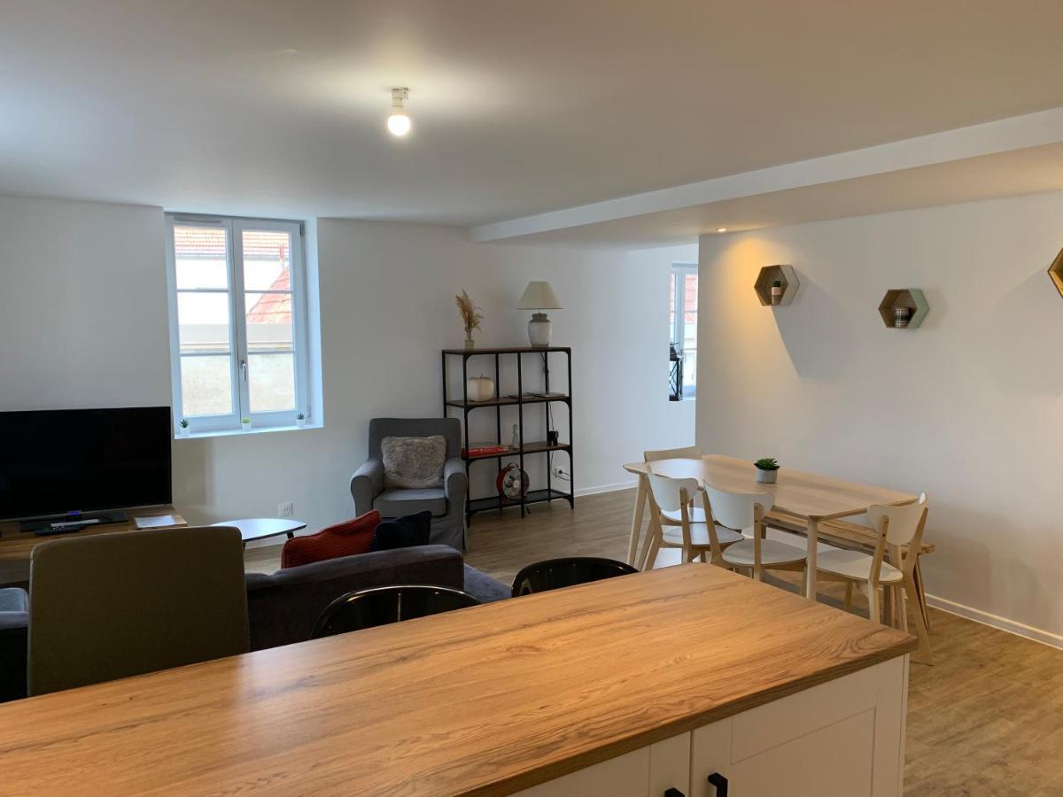 Bel Appartement au cœur du village Saint-Aubin  Extérieur photo